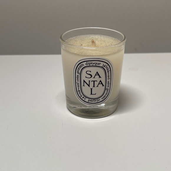Set of 2 NEW Diptyque mini candle 35g each Santal Cypres scented candle home - Picture 9 of 9